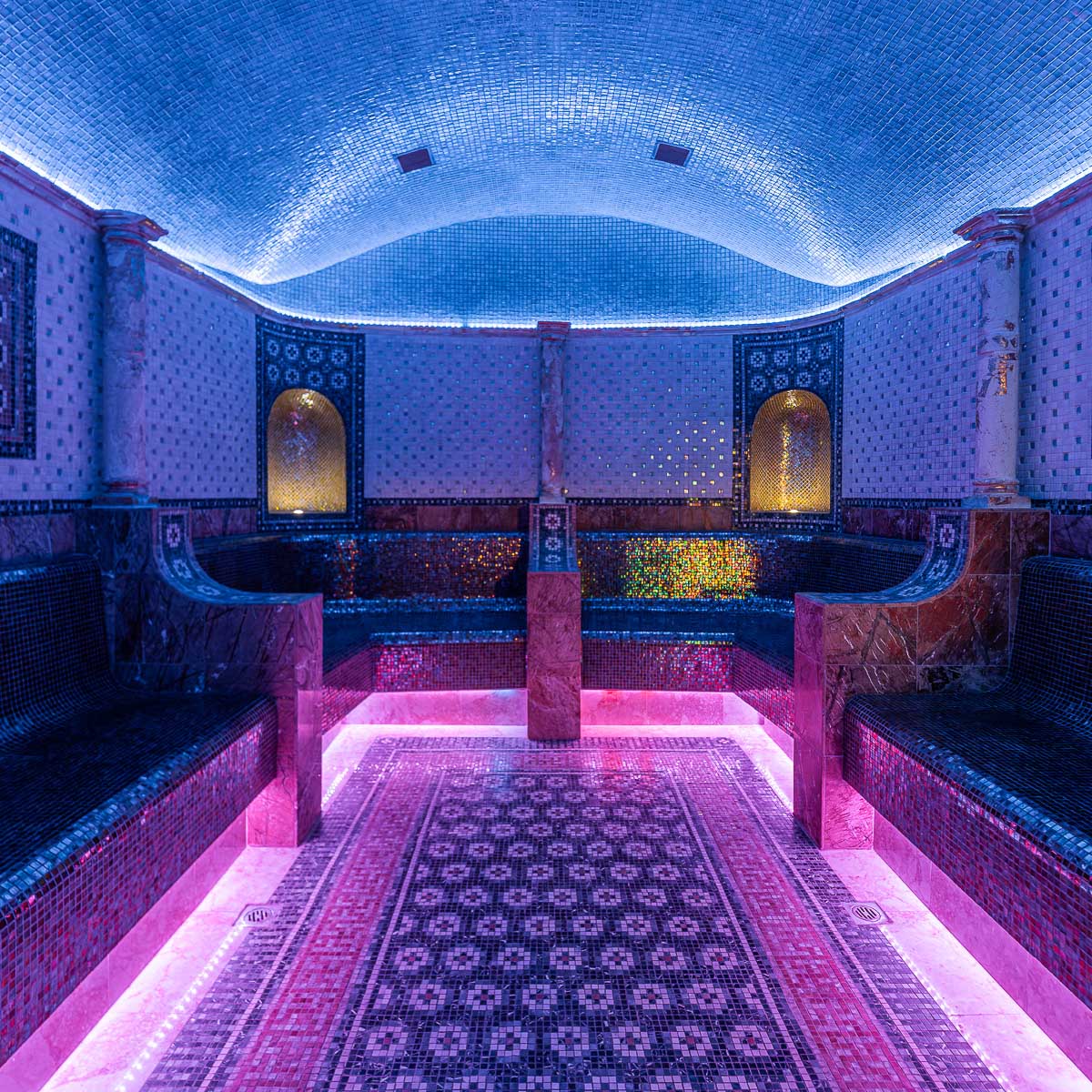 SPA-зона усадьбы: хаммам и сауна